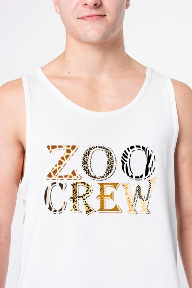 Zoo Crew Animals Print Zookeeper Zoological Garden - Unisex Tank Top