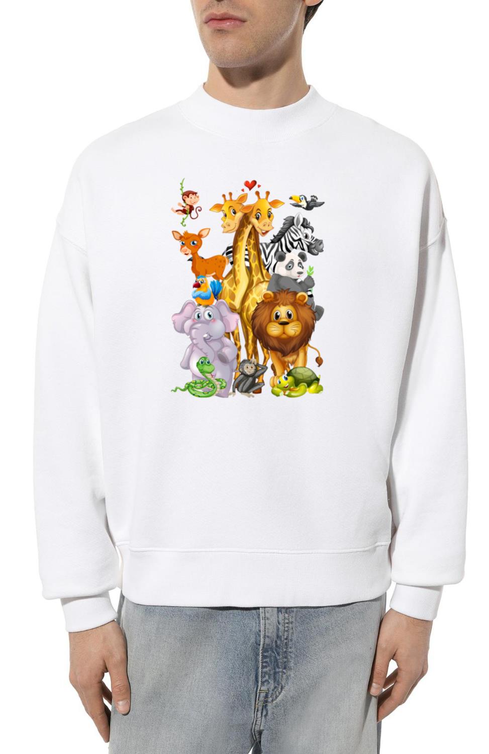 Zoo Trip Cute Zoo Animals - Unisex Sweatshirt