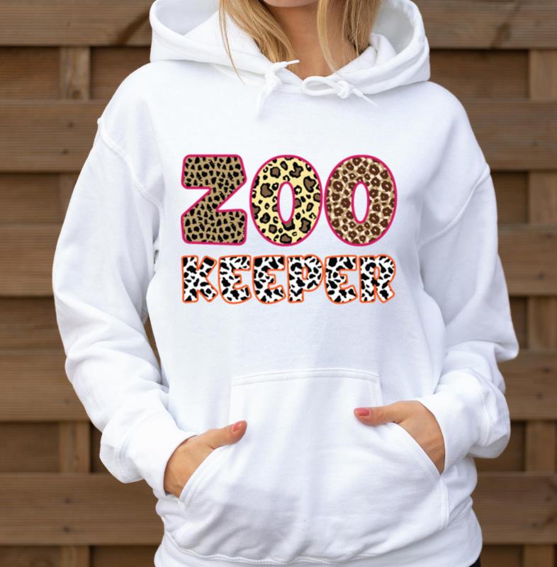 Zookeeper African Animals Zebra-Giraffe - Unisex Hoodie