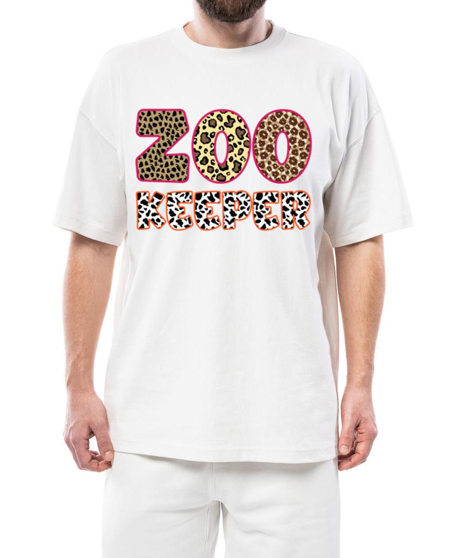 Zookeeper African Animals Zebra-Giraffe - Unisex Standard T-Shirt