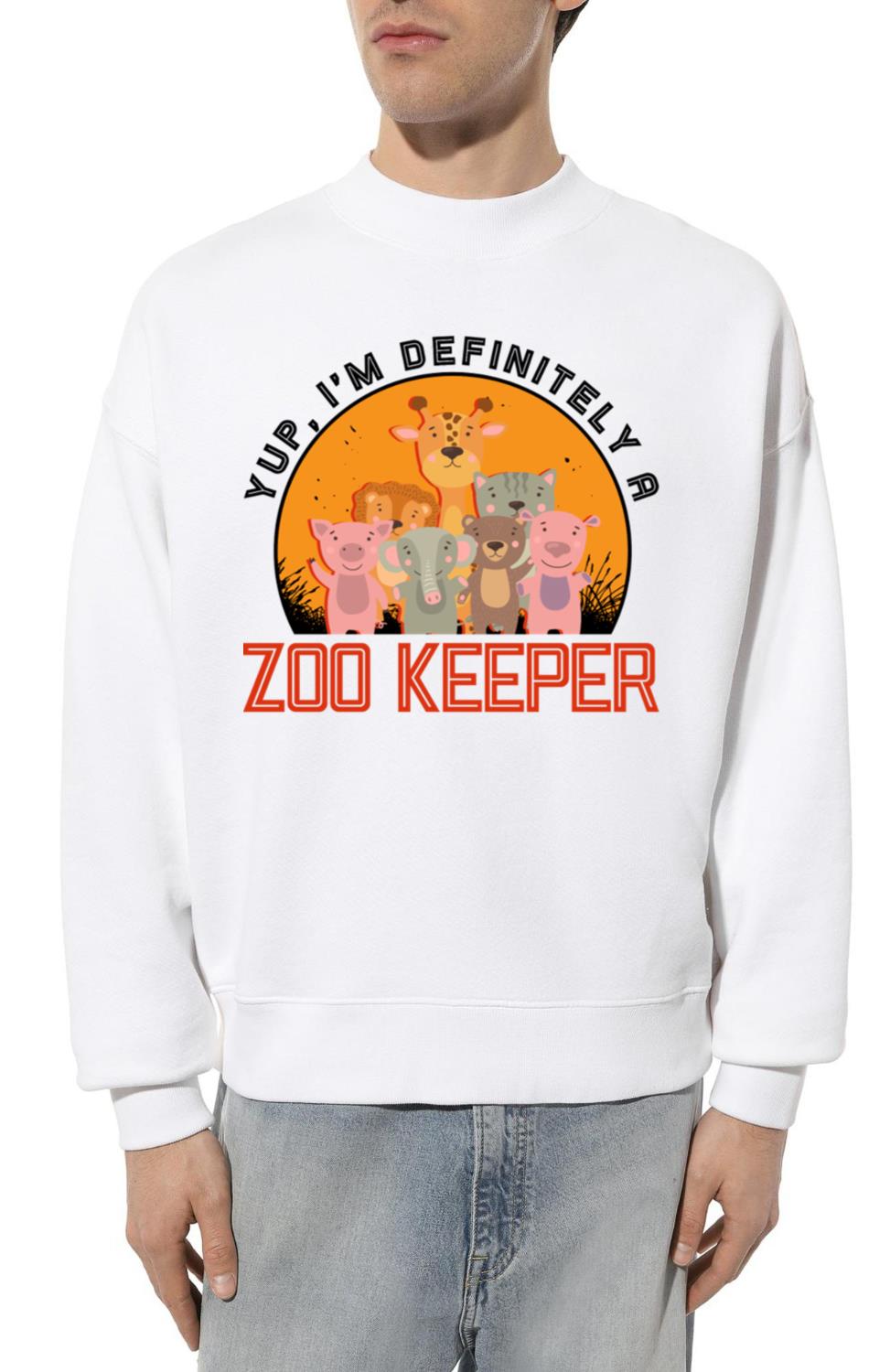 Zookeeper Wildlife Zookeeping Nature Zoo Animal - Unisex Sweatshirt
