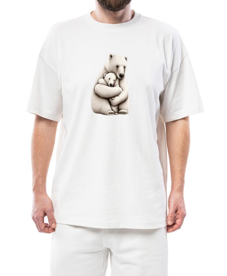 Zookeeping Mother Animal Lover Mom And Baby Bear_1 - Unisex Standard T-Shirt