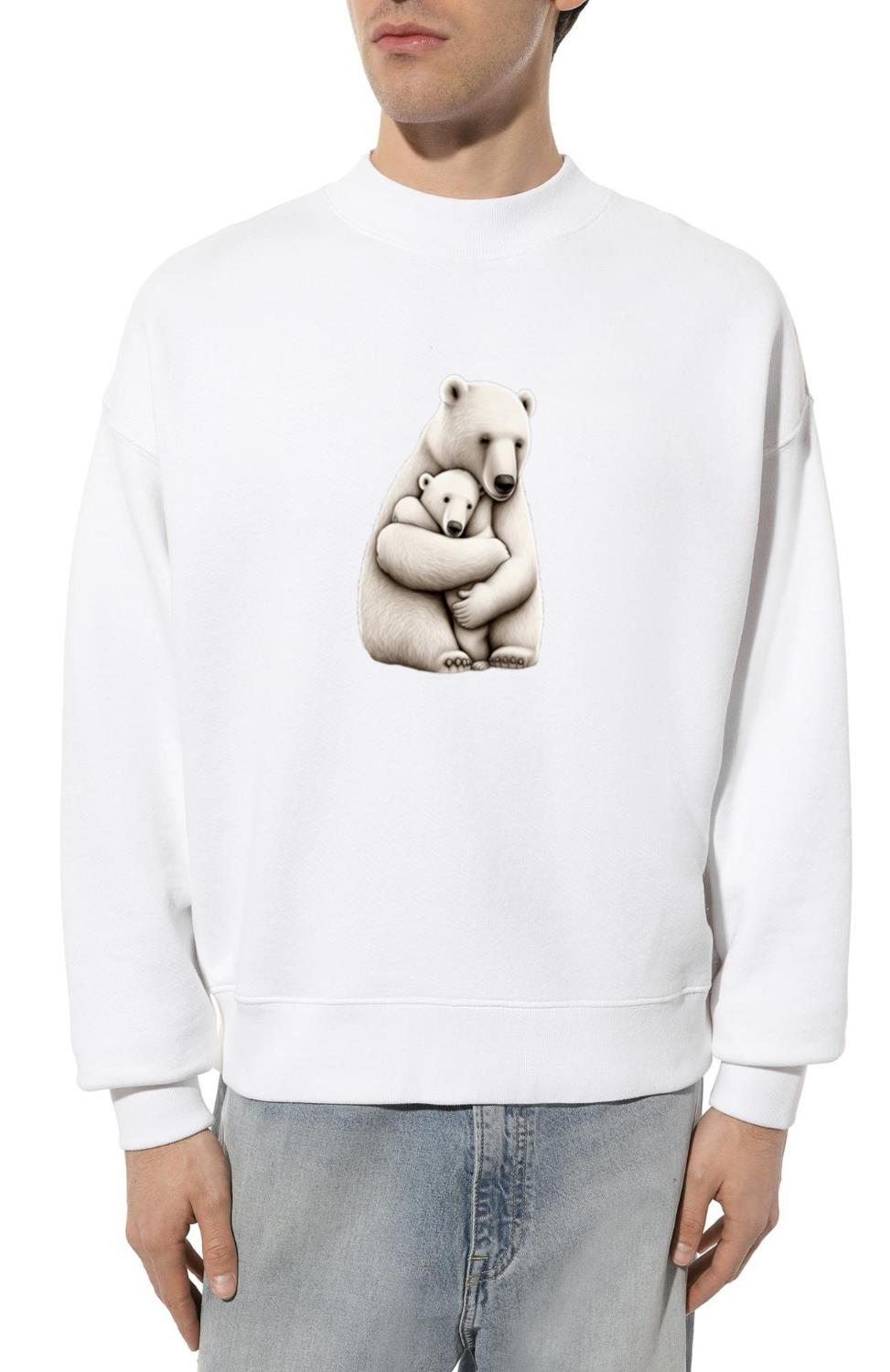 Zookeeping Mother Animal Lover Mom And Baby Bear_1 - Unisex Sweatshirt