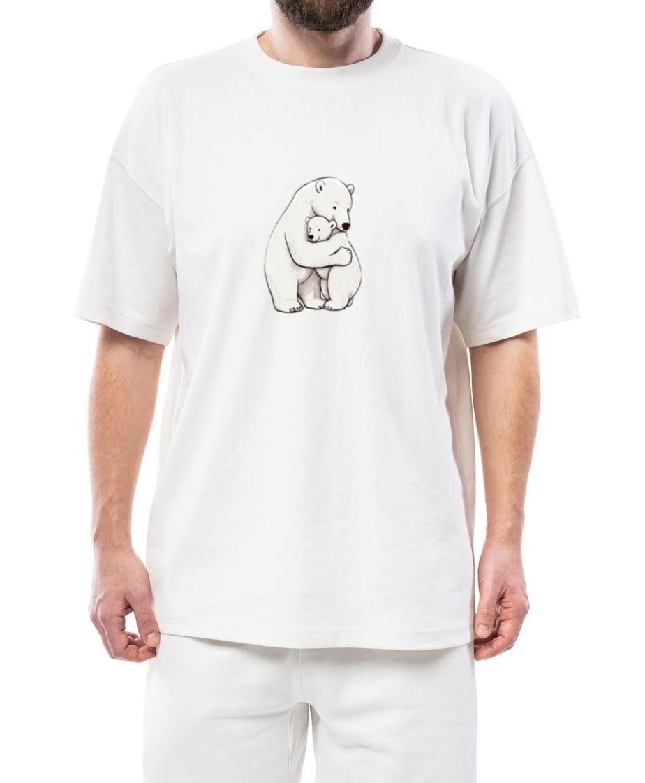 Zookeeping Mother Animal Lover Mom And Baby Bear_2 - Unisex Standard T-Shirt