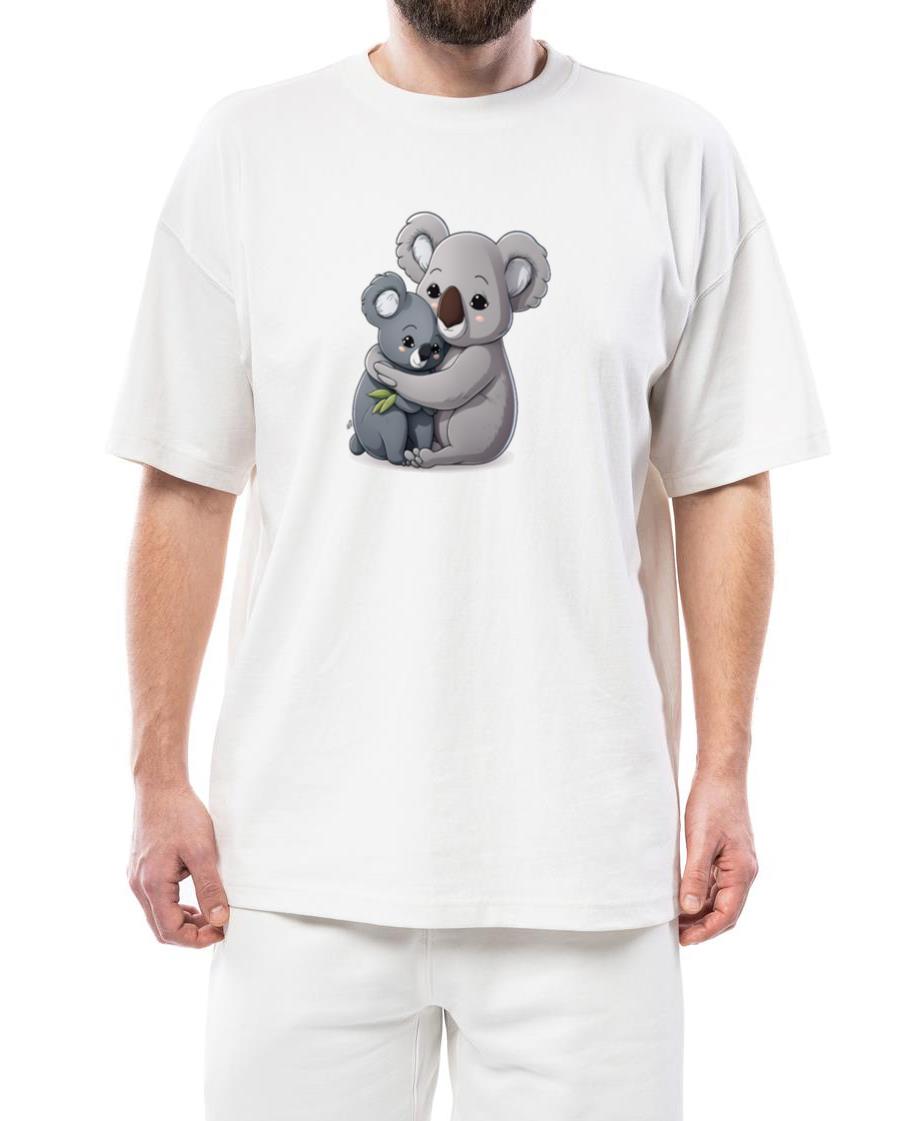 Zookeeping Mother Animal Lover Mom And Baby Koala_2 - Unisex Standard T-Shirt