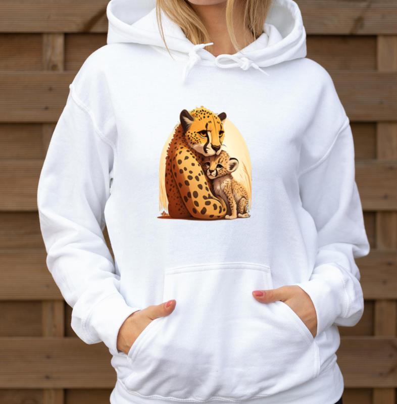 Zookeeping Mother Animal Lover Mom And Baby - Unisex Hoodie