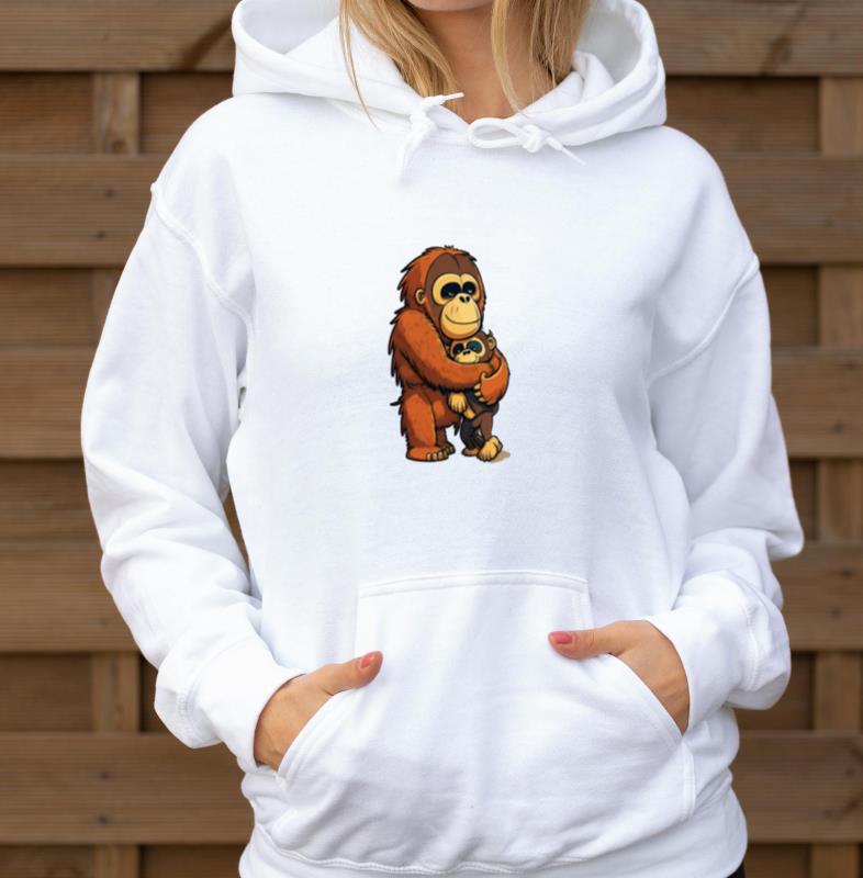 Zookeeping Mother Animal Lover Mom And Baby_1 - Unisex Hoodie