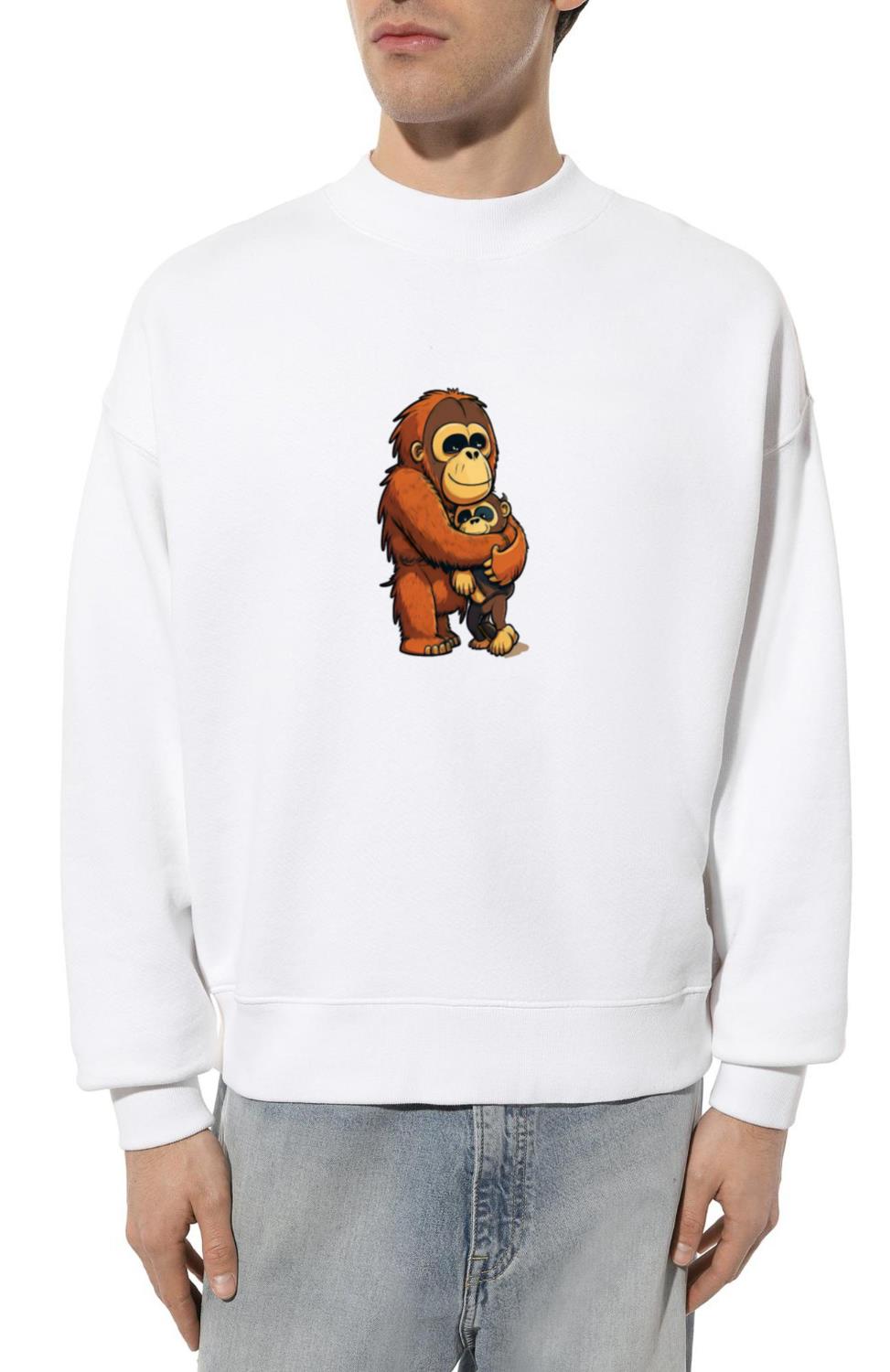 Zookeeping Mother Animal Lover Mom And Baby_1 - Unisex Sweatshirt