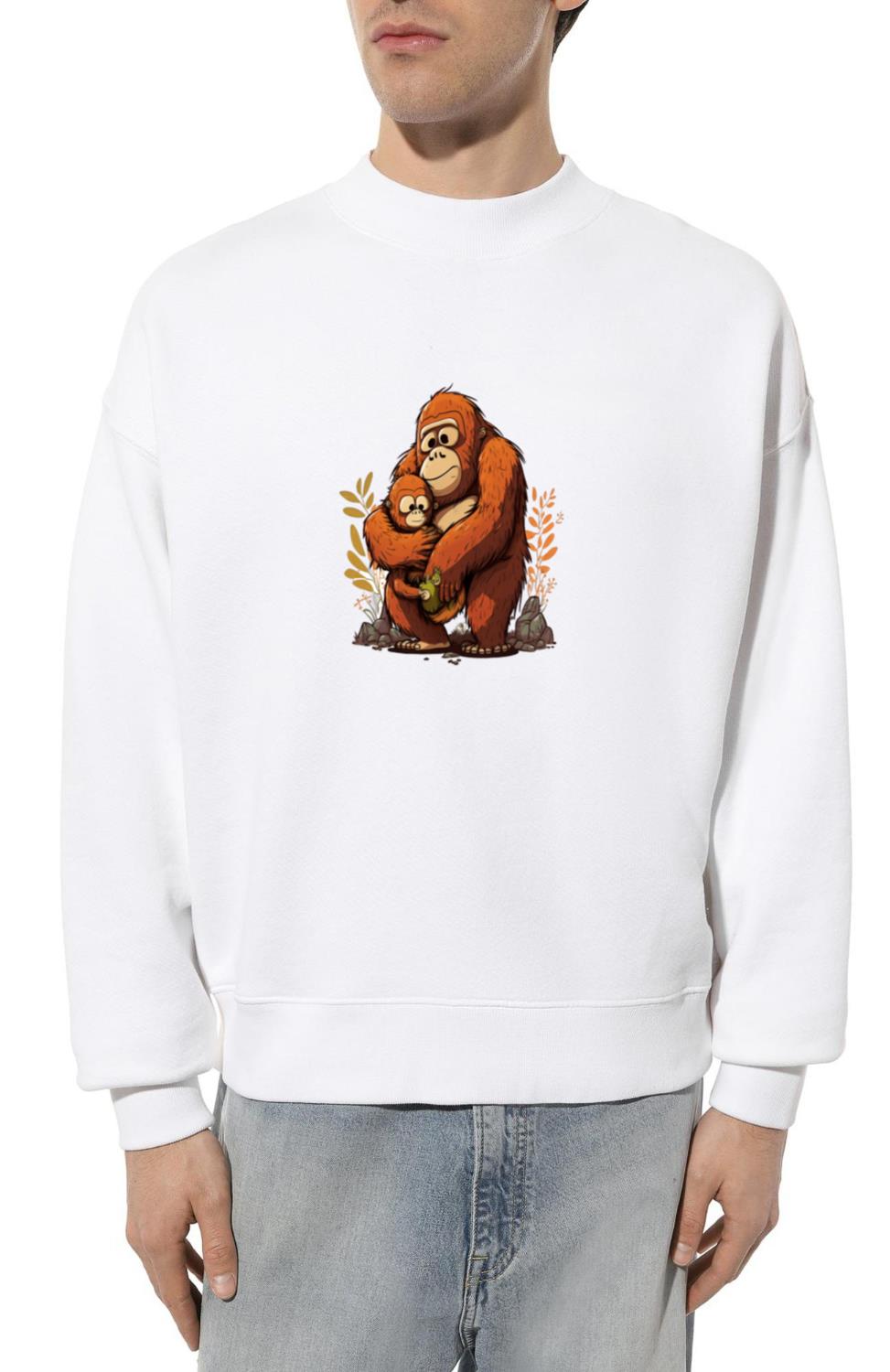 Zookeeping Mother Animal Lover Mom And Baby_2 - Unisex Sweatshirt