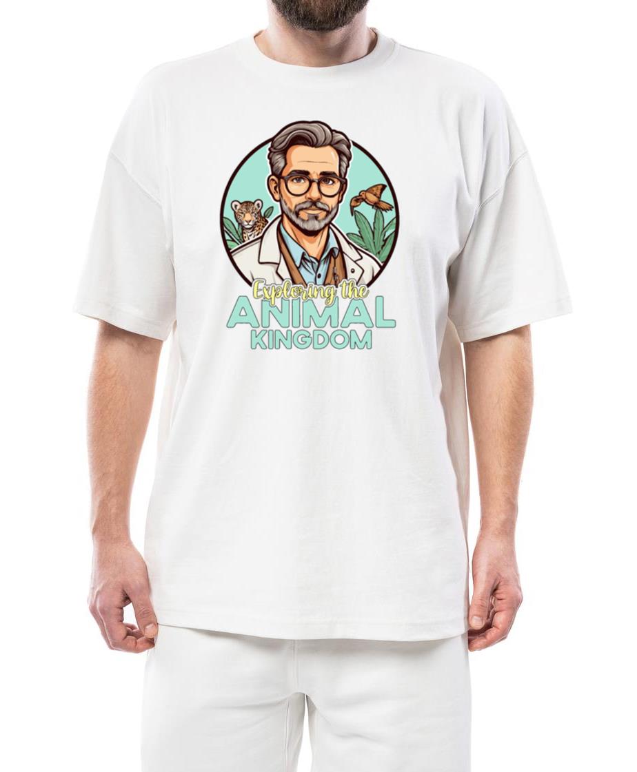 Zoologist Exploring The Animal Kingdom Zoology - Unisex Standard T-Shirt
