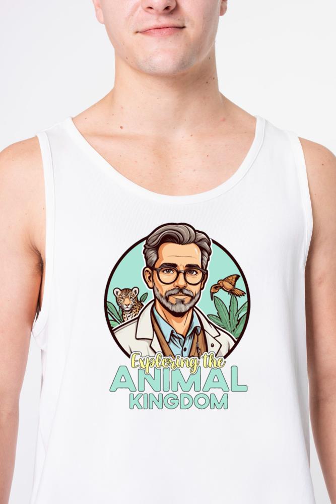 Zoologist Exploring The Animal Kingdom Zoology - Unisex Tank Top
