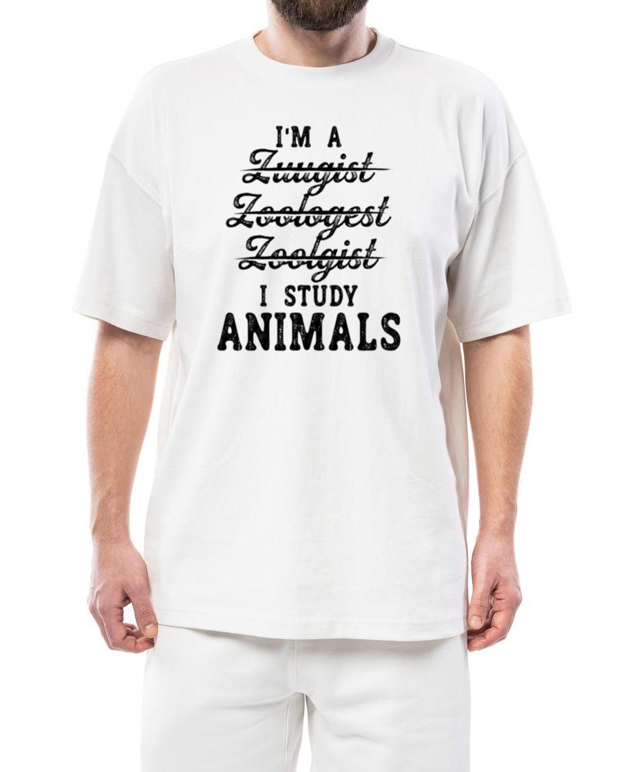 Zoologist Studying Zoo animals Zookeeping Wildlife - Unisex Standard T-Shirt