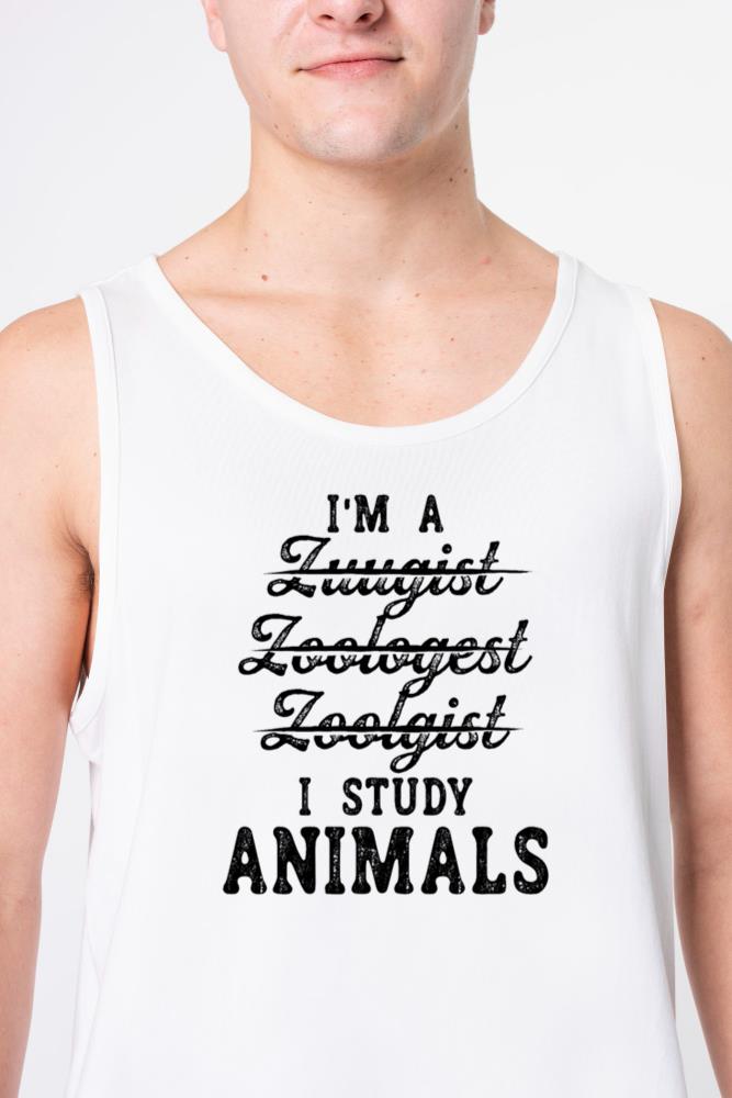 Zoologist Studying Zoo animals Zookeeping Wildlife - Unisex Tank Top