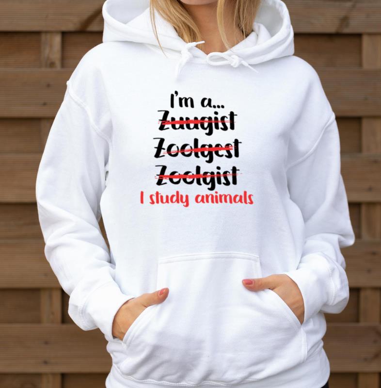 Zoologist Studying Zoo animals Zookeeping Wildlife_1 - Unisex Hoodie