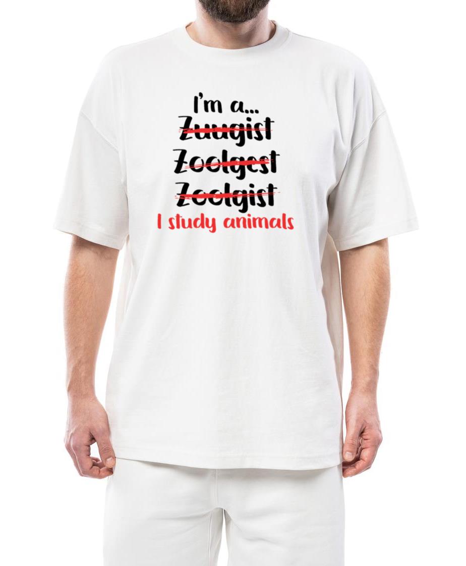 Zoologist Studying Zoo animals Zookeeping Wildlife_1 - Unisex Standard T-Shirt
