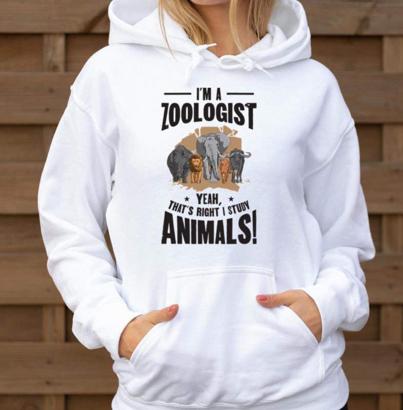 Zoologist Wildlife Nature Studying Zoo Animals - Unisex Hoodie
