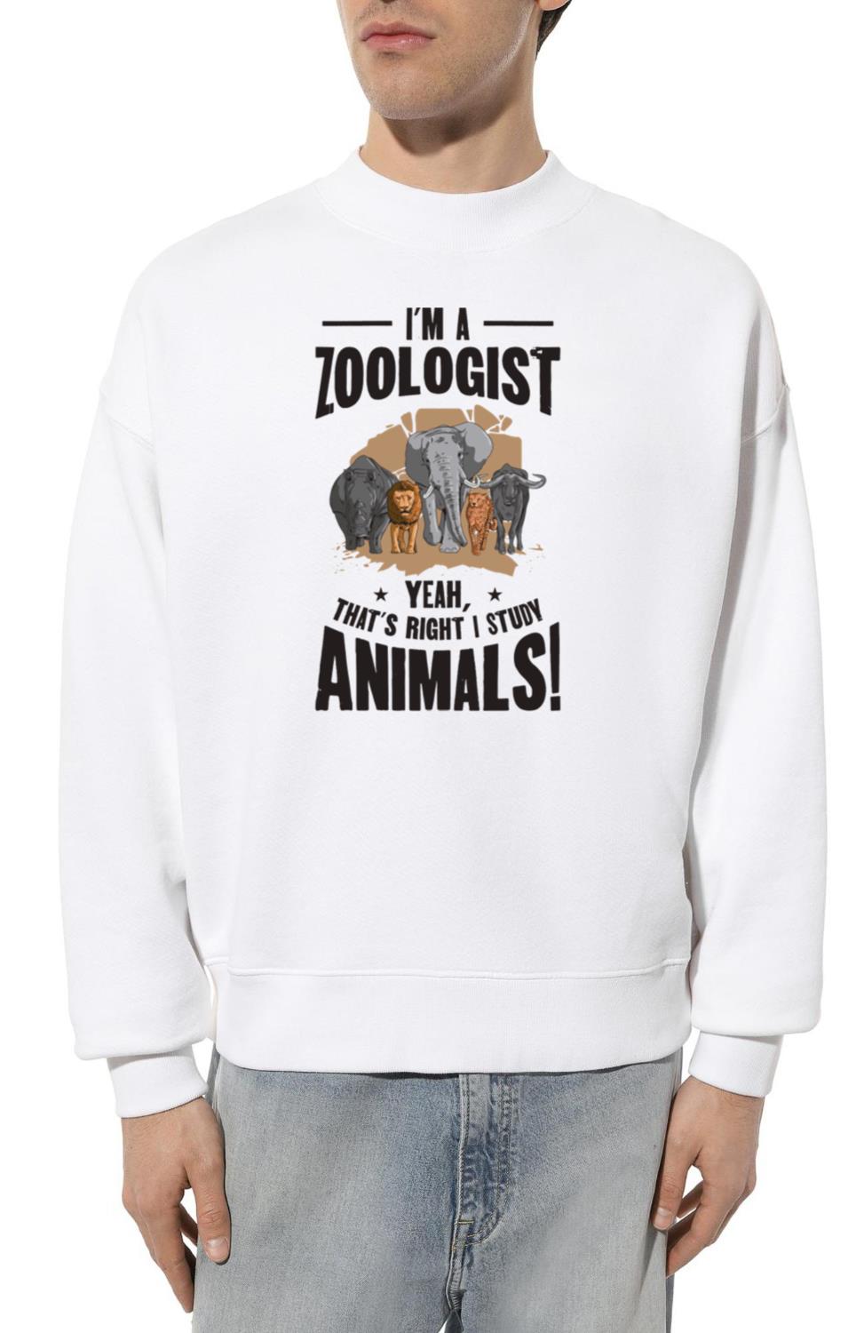 Zoologist Wildlife Nature Studying Zoo Animals - Unisex Sweatshirt