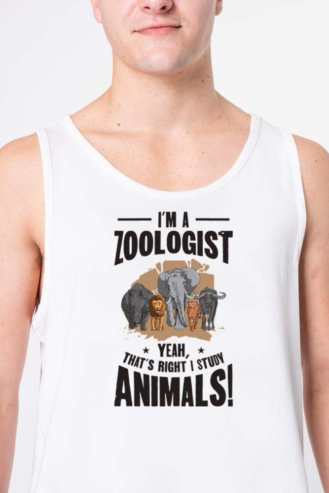 Zoologist Wildlife Nature Studying Zoo Animals - Unisex Tank Top