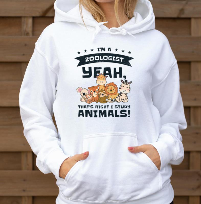 Zoologist Wildlife Nature Studying Zoo Animals_1 - Unisex Hoodie
