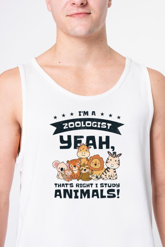 Zoologist Wildlife Nature Studying Zoo Animals_1 - Unisex Tank Top