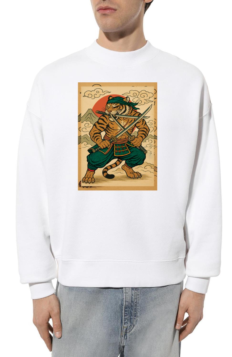 Zoro Pirate - Samurai Anime Manga Warrior Tiger - Unisex Sweatshirt