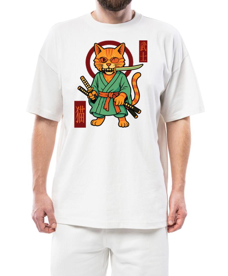 Zoro Pirate - Samurai Cat Anime Manga Warrior - Unisex Standard T-Shirt